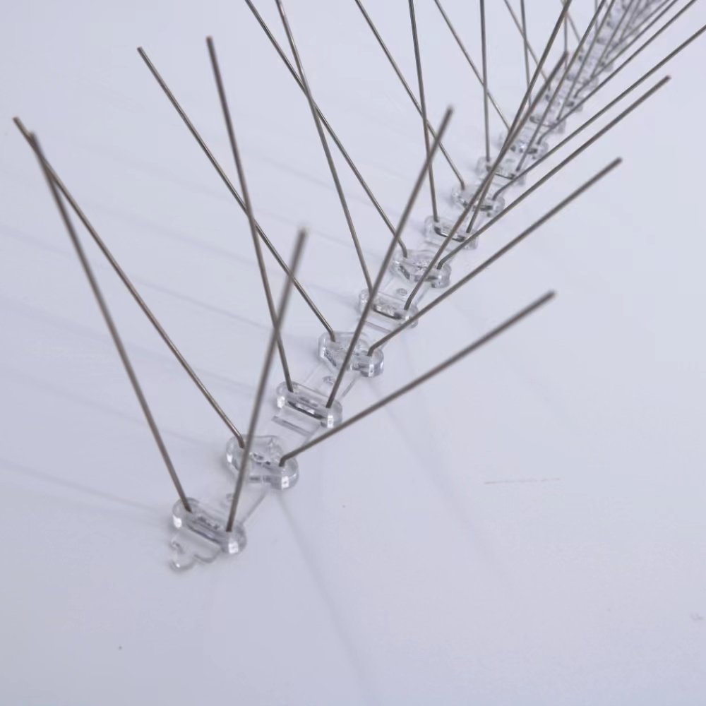 DIY Stainless Steels and Plastic 50cm Bird Spike Control Anti Bird And Pigeons Spikes bird spikes manufacturer