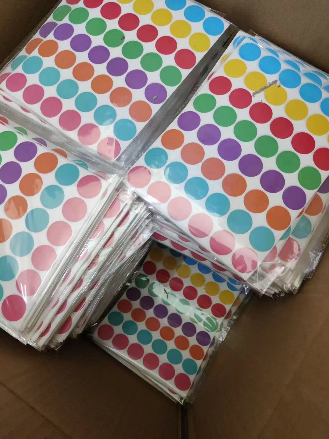 2024 Custom High Quality And Factory Price Barcode Label Printing Service Sticker Printing thank you label sticker
