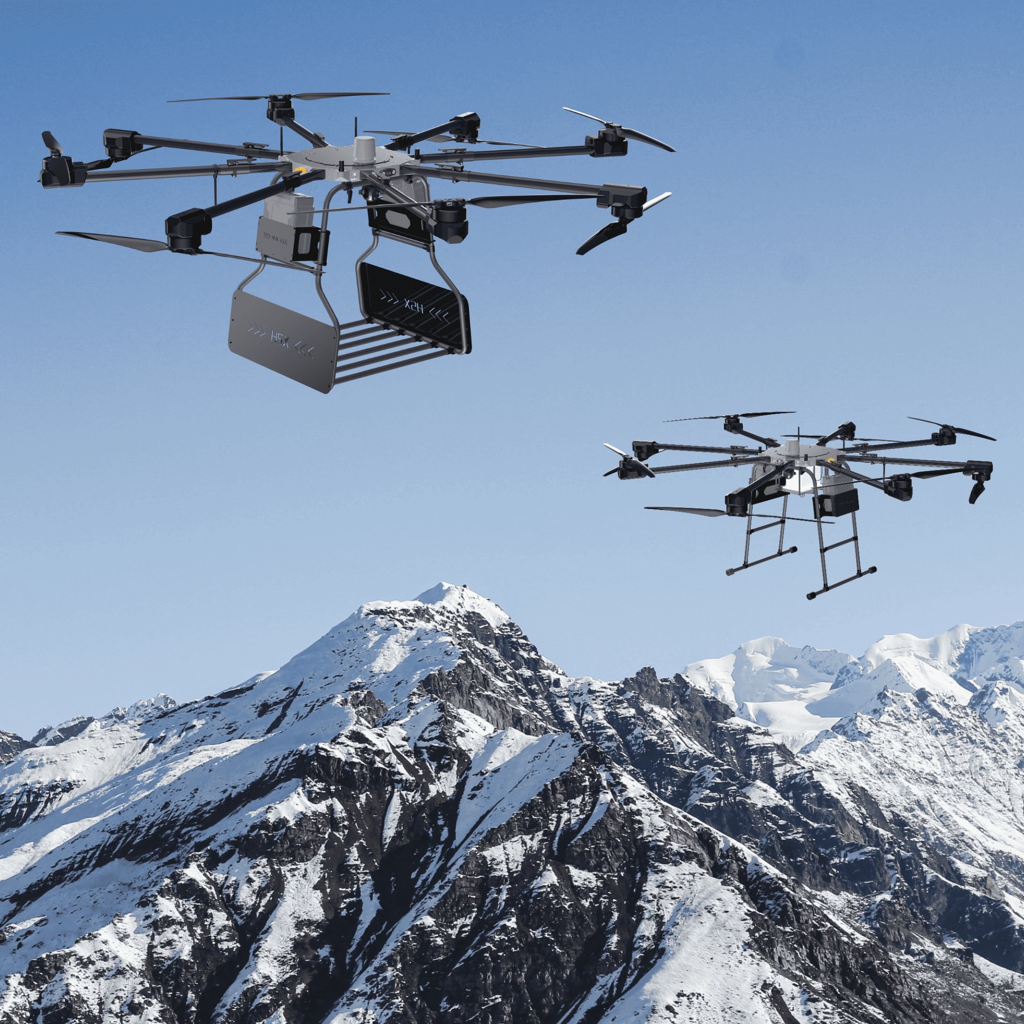 Intelligent Agricultural Spraying Drones with GPS FPV camera Obstacle Avoidance Radar Drone Precision Farming Crop Protection