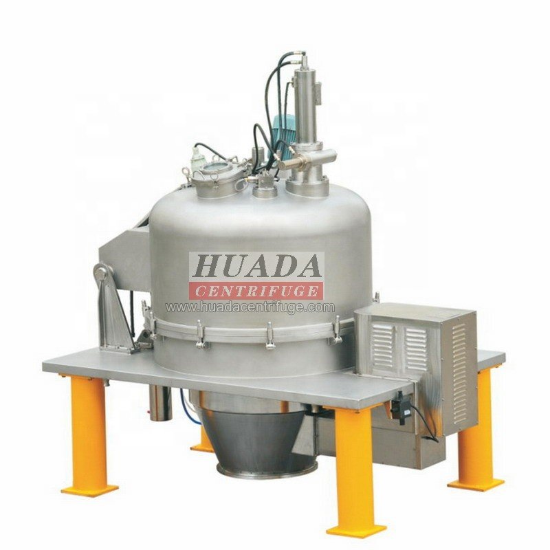 PLD Automatic Bottom Discharge Scraper Centrifuges with Bag Pulling used for Herbicides Separation