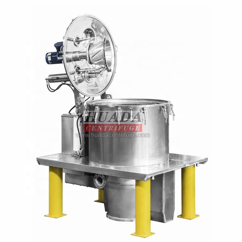 PLD Automatic Bottom Discharge Scraper Centrifuges with Bag Pulling used for Herbicides Separation