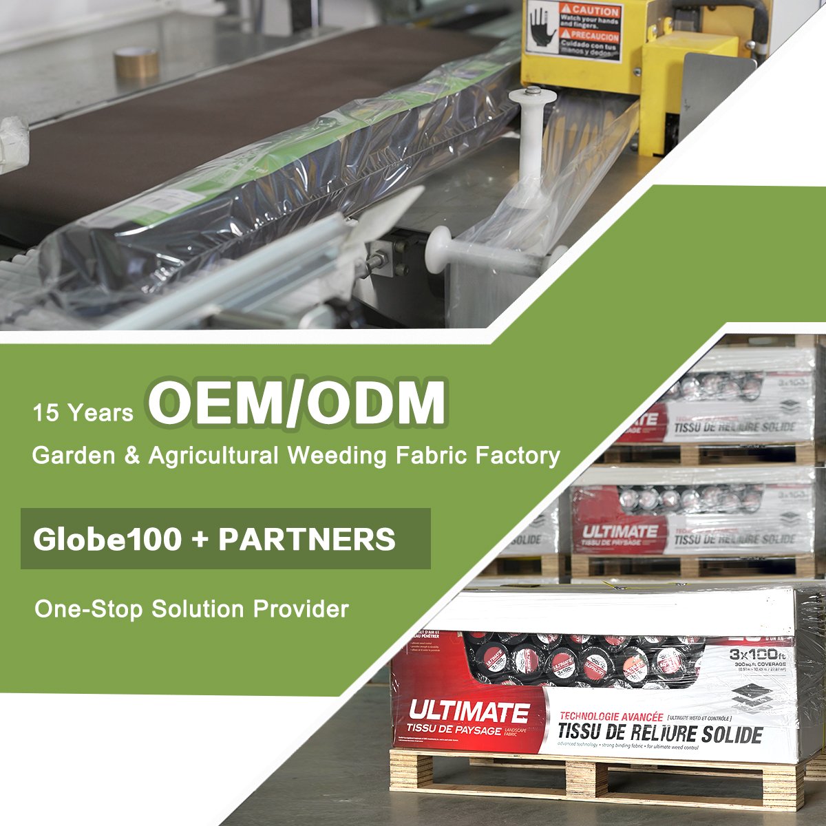44 60 80 100 Gsm Medium Duty Breathable Water Permeability Nonwoven Landscape PP Geotextile Anti-Grass Weedma