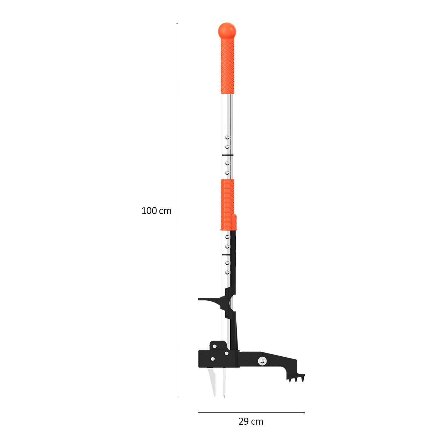Weed Puller Tool Weed Puller Tool Stand Up Heavy Duty,Long Handle Weeders with 3 Claw Steel Head Design,Weeder Root