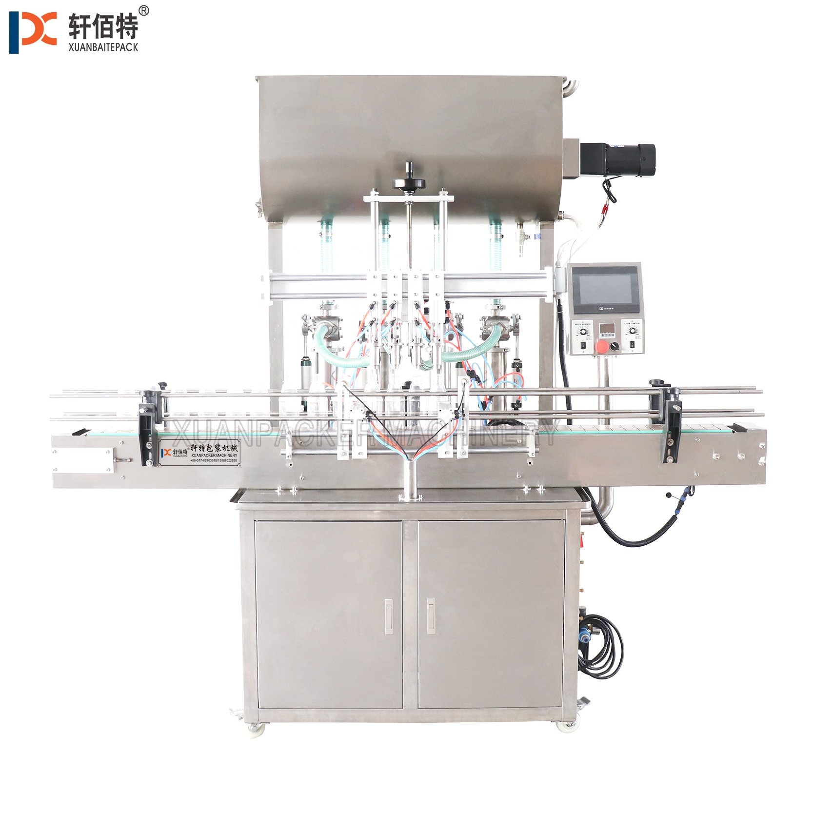 auto 10-1000ml Liquid Filling Machine Cosmetics Filler Automatic Honey Cream Piston Paste Liquid Bottle Filling machine