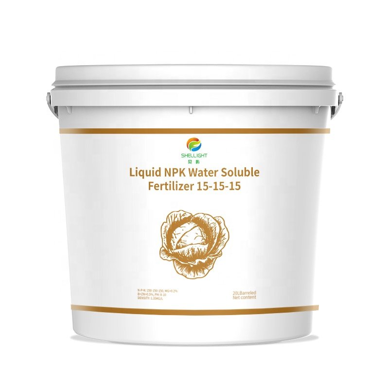 Fertilizer Prices High Nutrient Hydroponic Liquid NPK 15-15-15 Compound Fertilizer