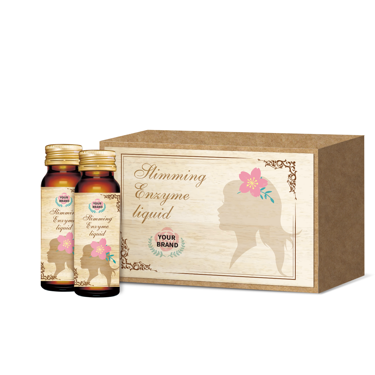 Private label flat tummy tea 28 days detox slimming