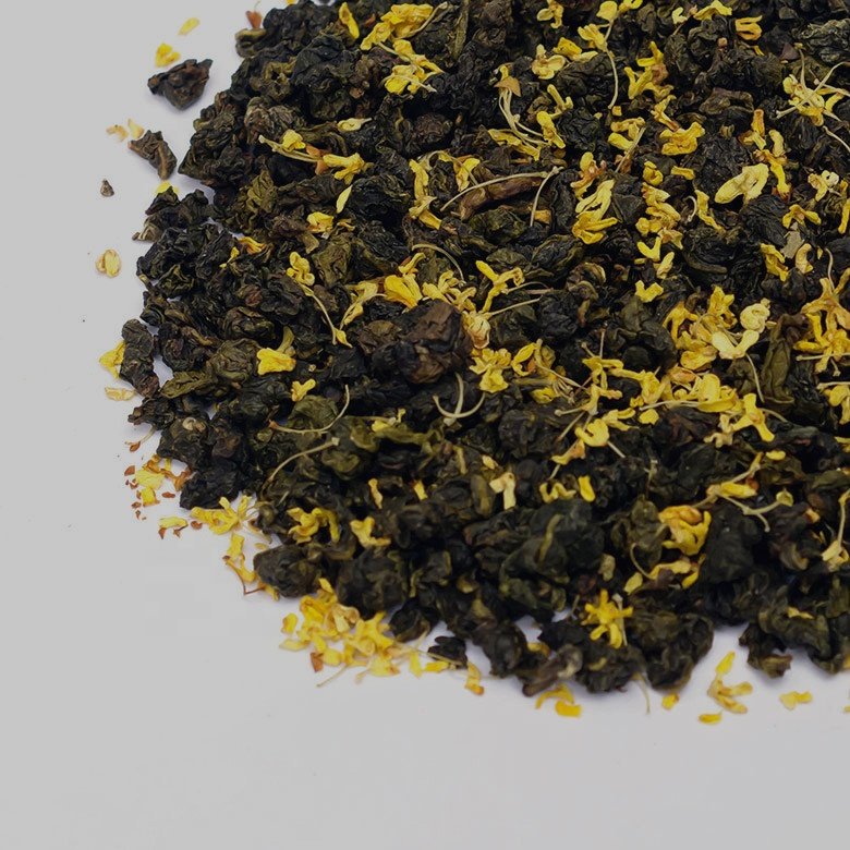 Fujian High Quality Osmanthus Flower Oolong Tea Leaves Famous Oolong Tea Brands Osmanthus Wulong Tea