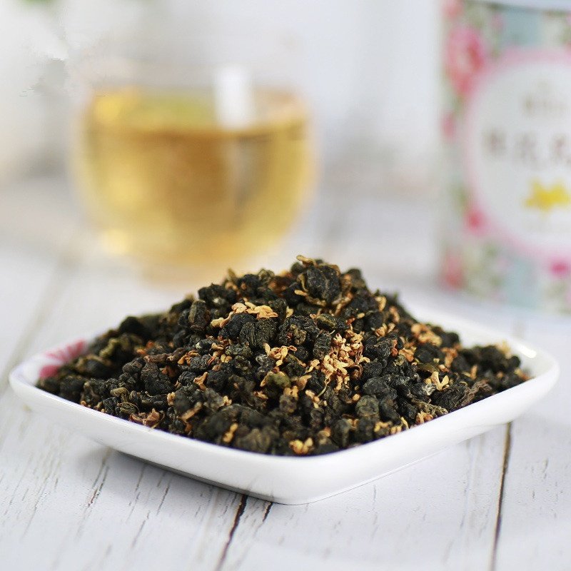 Fujian High Quality Osmanthus Flower Oolong Tea Leaves Famous Oolong Tea Brands Osmanthus Wulong Tea