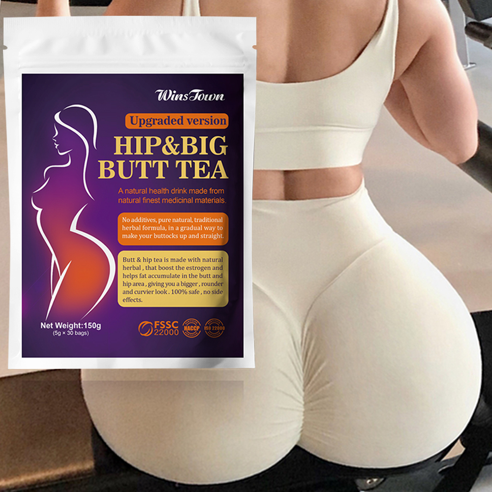 Hot Selling Breast Enhancement and Butt Booster Food Supplements Freshly Processed Hip and Bum Bigger Powder in Bag Packaging