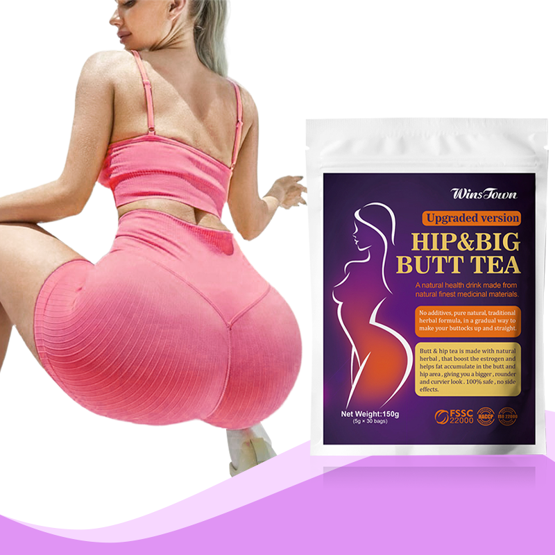 Hot Selling Breast Enhancement and Butt Booster Food Supplements Freshly Processed Hip and Bum Bigger Powder in Bag Packaging