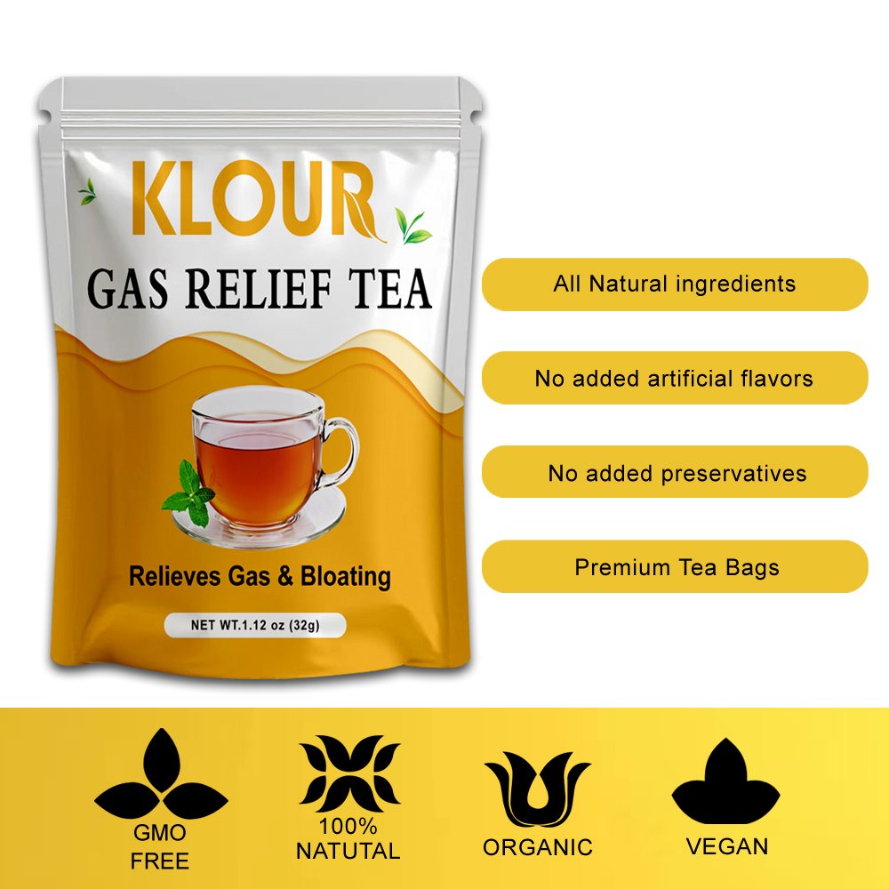 OEM/ODM Relief stomach flatulence gas and bloating Organic gas flatulence bloating tea
