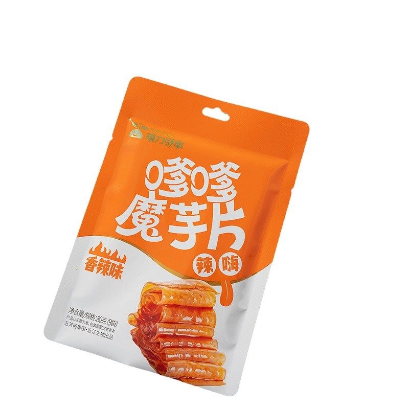 Spicy Flavor Konjac Slices Snacks for Movie-Watching