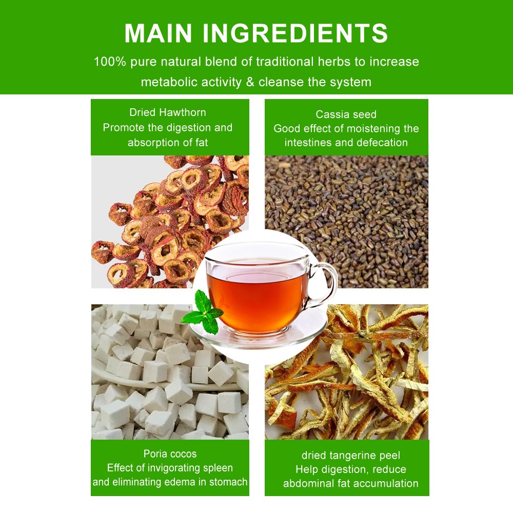 OEM private label Service Magic Slimming Tea natural herbal without side effects weight loss tea