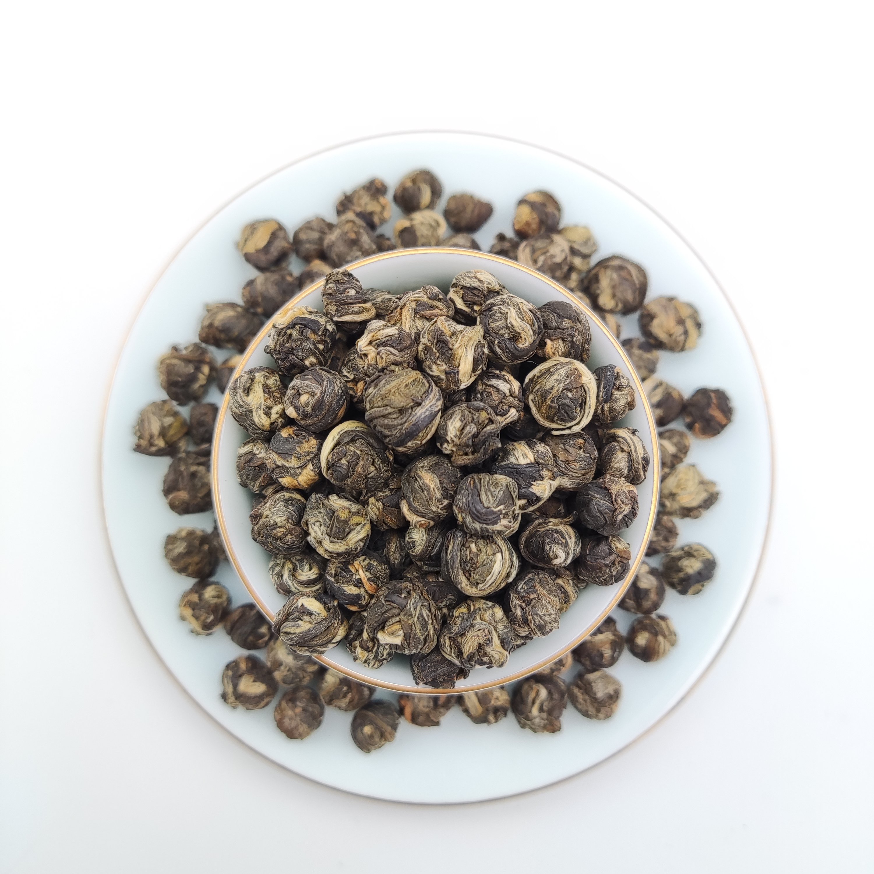 High Demand 2024 Trendy Handmade Prime Strong Aroma 100% Pure Natural Chinese Unique Jasmine Dragon Pearl Green Tea