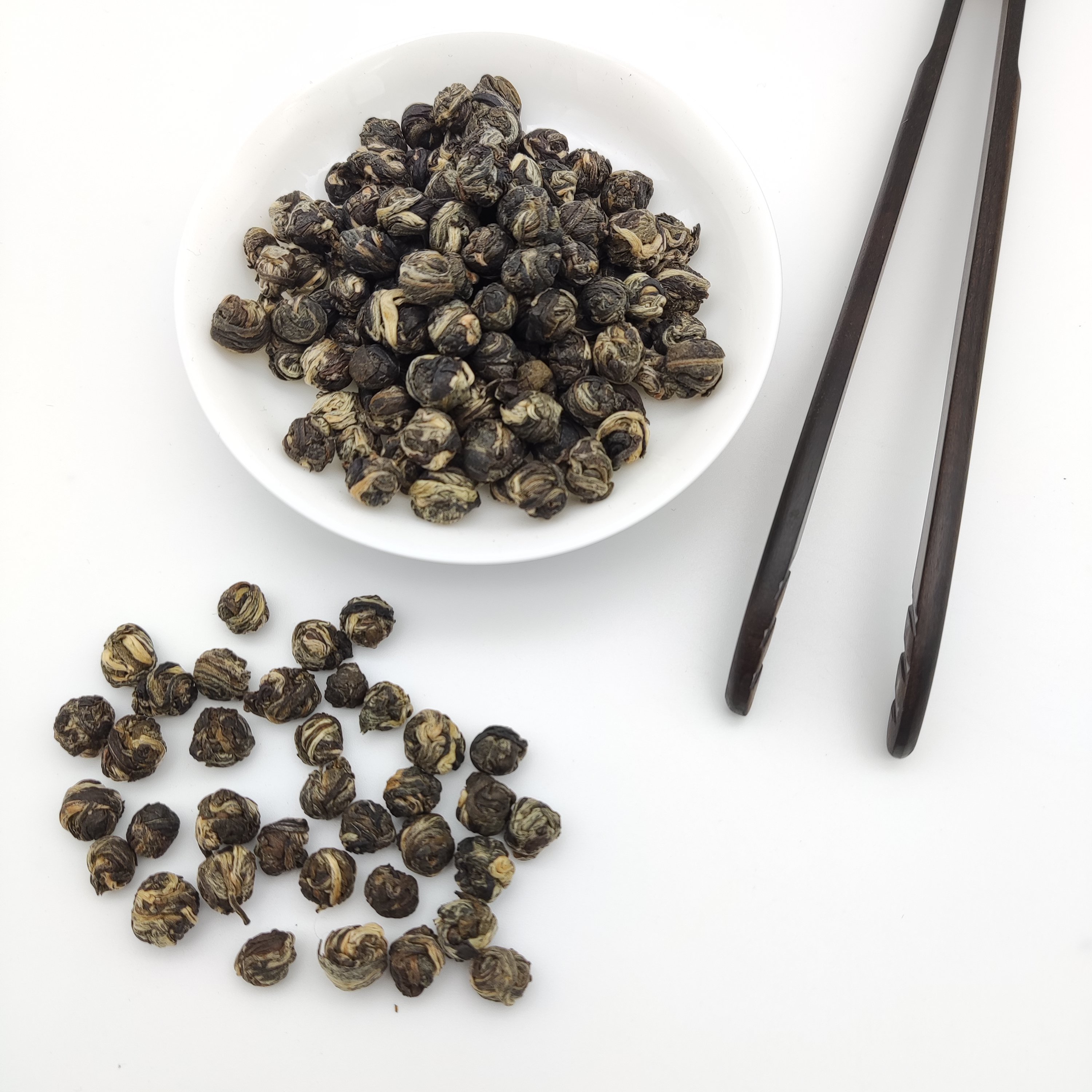 High Demand 2024 Trendy Handmade Prime Strong Aroma 100% Pure Natural Chinese Unique Jasmine Dragon Pearl Green Tea