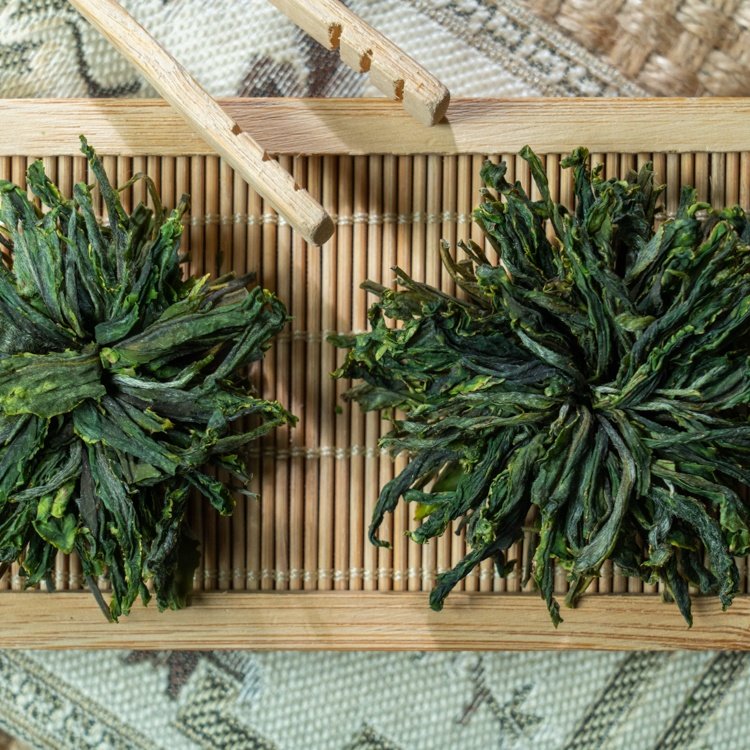 Organic Green Peony Tea Lu Peony-Mo Ju Handmade Chinese Slimming Tea Raw Processing Packaged in Bulk Boxes Bags Cups