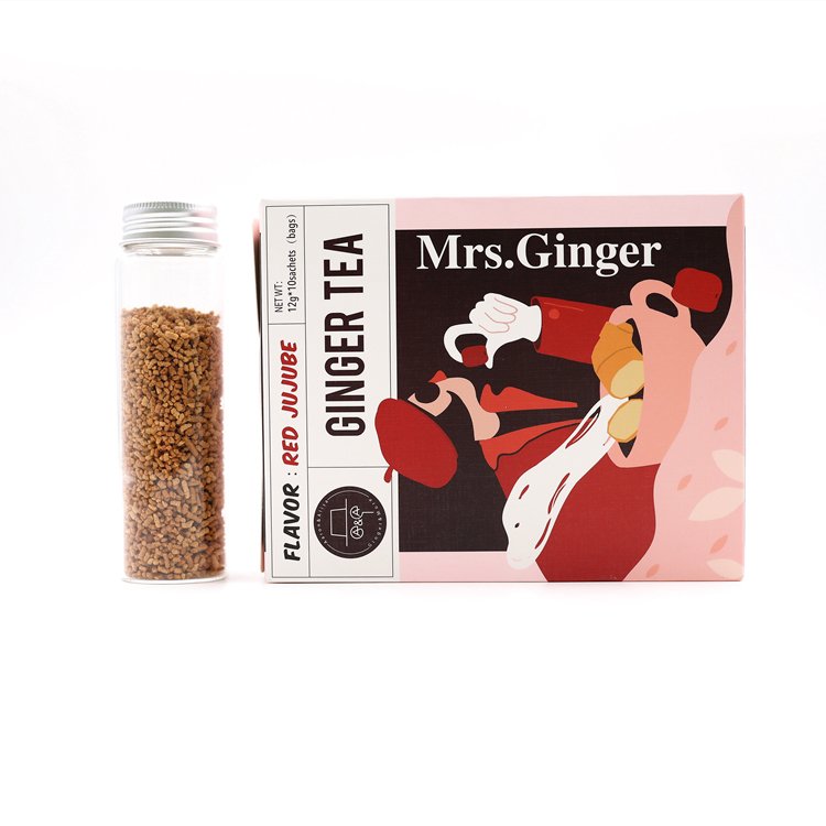 ginger tea granules organic herbal tea hot selling healthy tea
