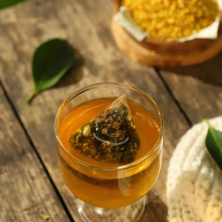 High mountain Fujian bulk Oolong tea leaves Osmanthus flavor Oolong tea