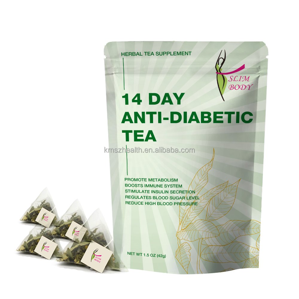 OEM herbal detox tea 100% plant extract ingredient tea bag 14days
