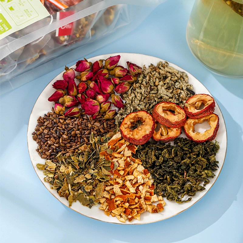 TZ005 Customized Super Herbal Detox Slim Tea Wax Gourd Lotus Leaf Herb Slimming Tea