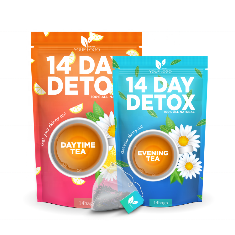 Private Packaging Herbal Teatox 14 Day Detox Skinny Herb Tea Slimming Tea For Weight Loss And Flat Tummy