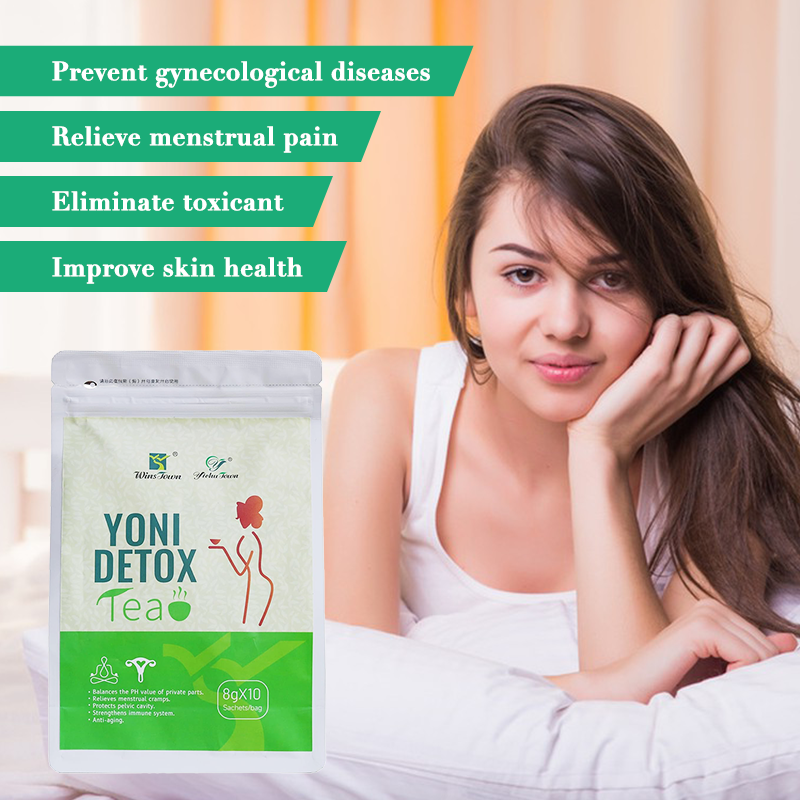 Yoni Detox Slimming Tea with Cranberry and Herbal Ingredients for Menstruation Flat Vagina Detox and Fibroid Steam