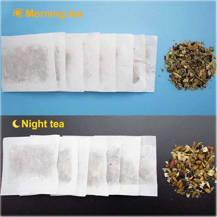 Private Label 28 Days Morning and Night Slimming Tea Detox Flat Tummy Tea