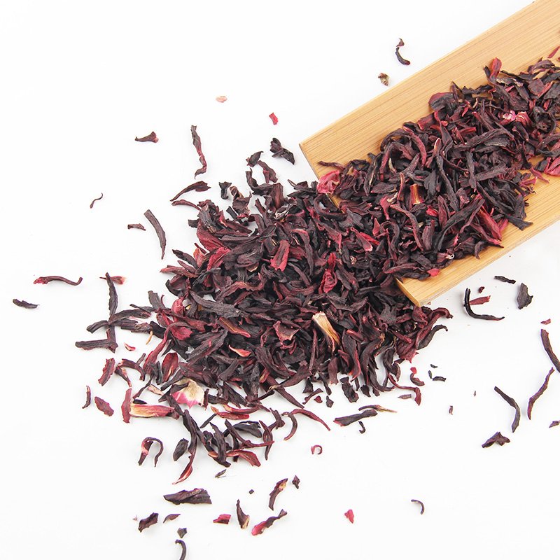 Wholesale Natural Dried Roselle Hibiscus Flower Tea Roselle Strips Hibiscus Sabdariffa for Herbal Tea Soap Candle Decoration