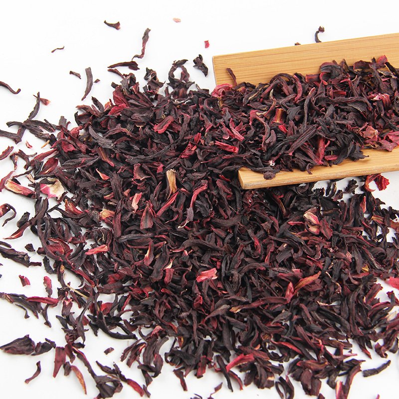 Wholesale Natural Dried Roselle Hibiscus Flower Tea Roselle Strips Hibiscus Sabdariffa for Herbal Tea Soap Candle Decoration