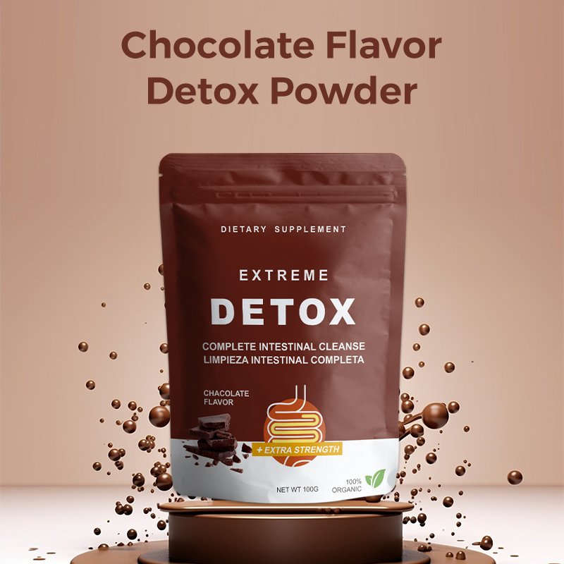 Private Label Natural Chocolate Flavor Health Powder Tea Balanced Body Healthy Powder Tea Product