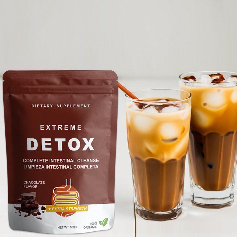 Private Label Natural Chocolate Flavor Health Powder Tea Balanced Body Healthy Powder Tea Product