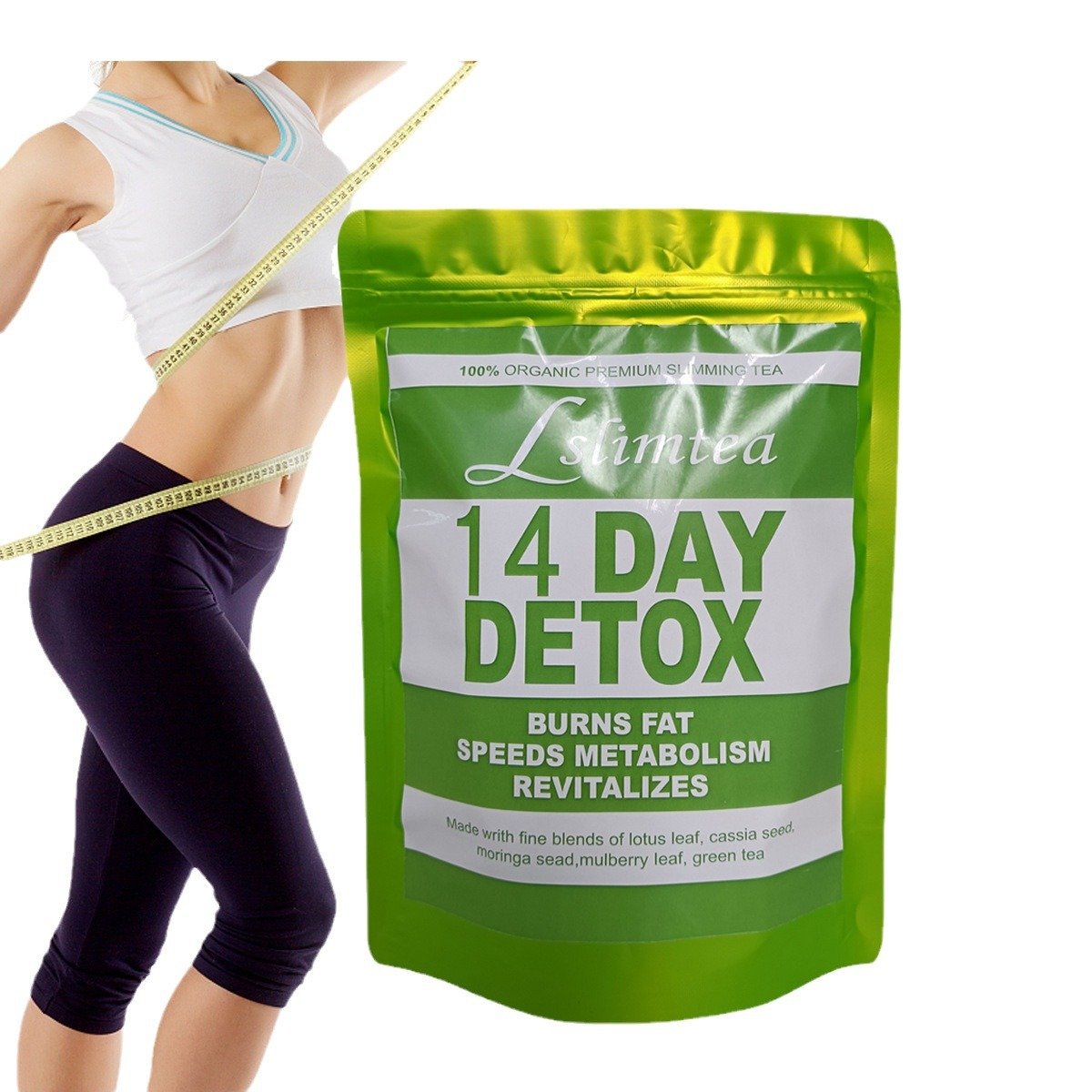 Chinaherbs natural bloating slim tea flat tummy detox 14 day to lose weight organic slimming products for weight loss sliming