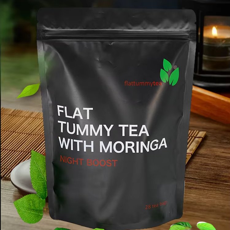 Chinaherbs selling effective flat tummy slimming tea Natural Organic 28days detox flat tummy tea