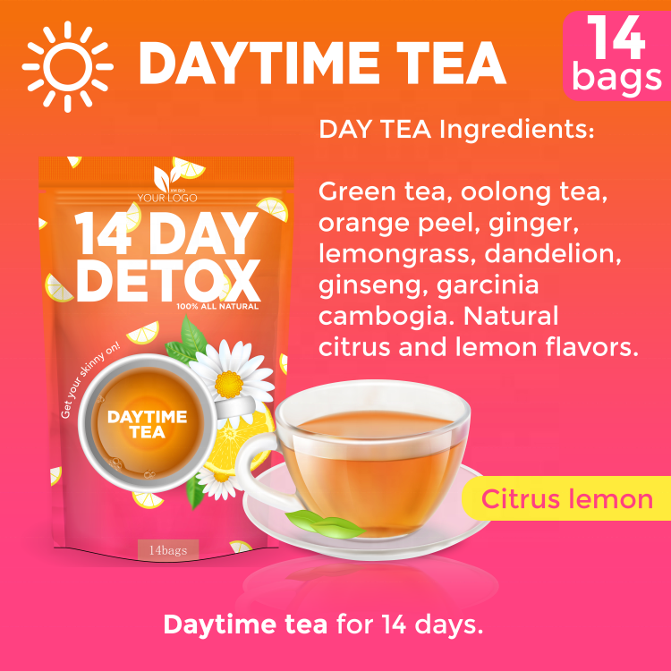 Direct Manufacturer Private Label 14 Days Detox Slim Tea
