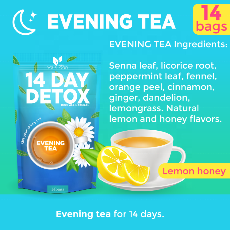 Direct Manufacturer Private Label 14 Days Detox Slim Tea
