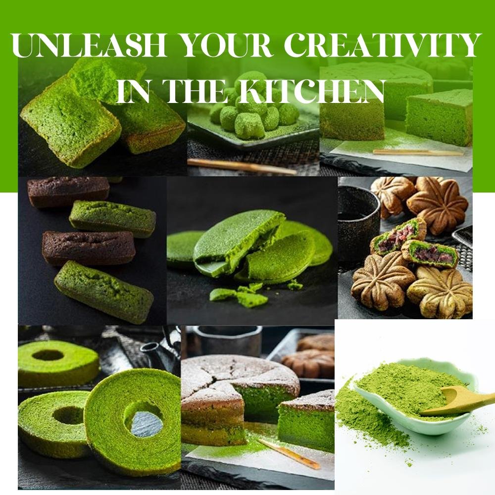 Chinaherbs Organic Matcha Green Tea 100% Powder Ceremonial Grade Macha Tea Direct from Manufacturer
