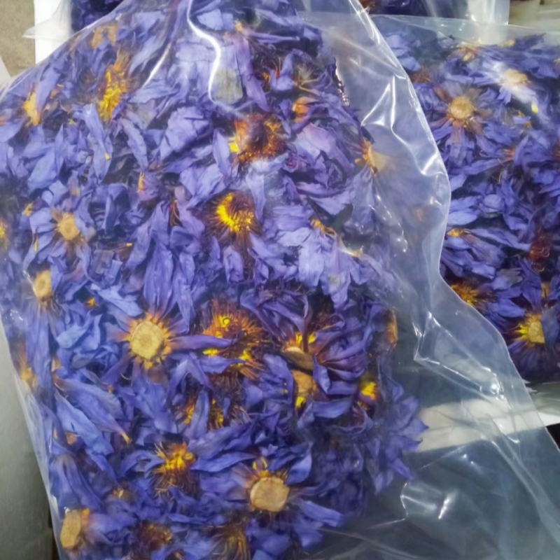 Egyptian Blue Lotus Smoking aphrodisiac Herb 100% Natural Healthy Herbal tea Top Whole Lotus Loose herbal herbal tea