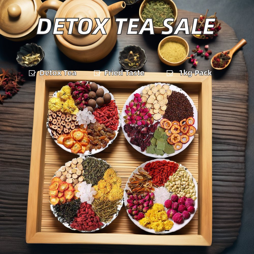 Factory Price Organic Chinese Detox Tea Herbal Slimming Health Tea in Bulk Boxes Cups Sachets Bottles Vacuum Pack Raw Processed