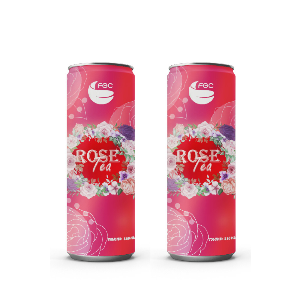 Private Label Herbal Tea Blends Detoxification Tisane Tea Soft Drinks Custom Blend Chrysanthemum Tea 330 ml Can