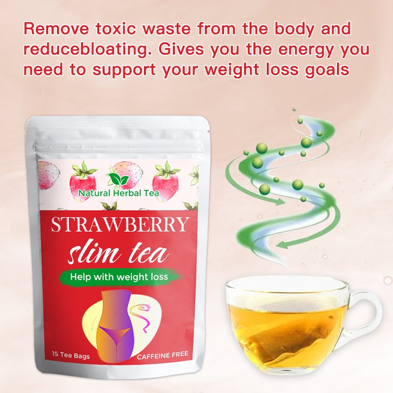 OEM weight management Herbal Tea diet Tea natural fruit flavor flat tummy tea detox cleanse