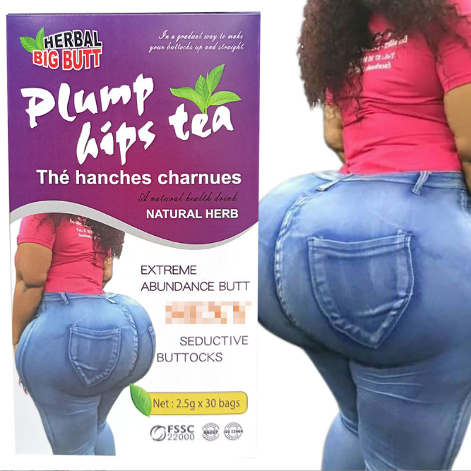 Private label Hip big Butt tea Enhancement Buttock Firming Abundant supplements butt costom OEM Plump hip up chinese Herbal tea