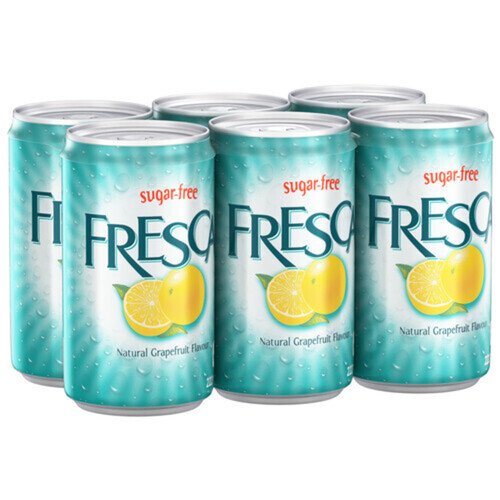 Fresca Grapefruit Citrus Sparkling Soda Water Bottles, 16.9 fl oz, 6 Pack for sale