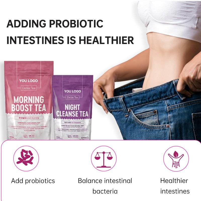 Factory Supply 14-Day Herbal Diet Tea Fast Weight Loss Slimming Tea for a Flat Tummy