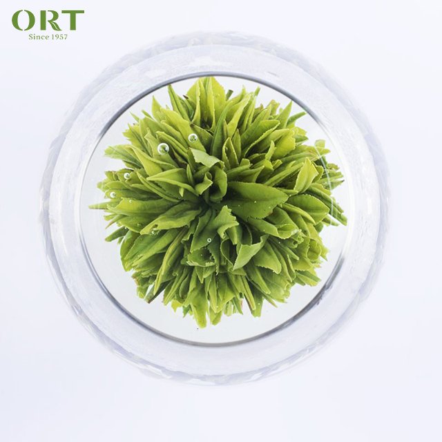 Green Peony LvMu Dan Craft Green Tea Lucky Flower of Wealth from Anhui China Green Tea