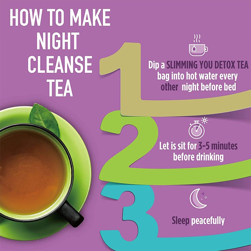 Private Label 28 Day slimming flat tummy tea weight loss Detox Slim tea