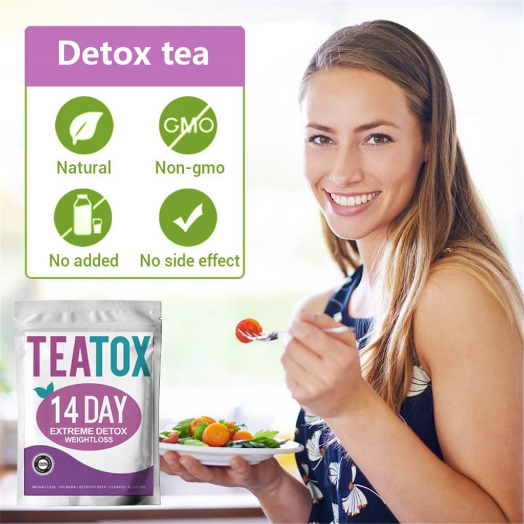 14 Day slimming Extreme Detox tea Burn fat Cleanse Metabolism weight loss Slim herbal Tea Factory custom