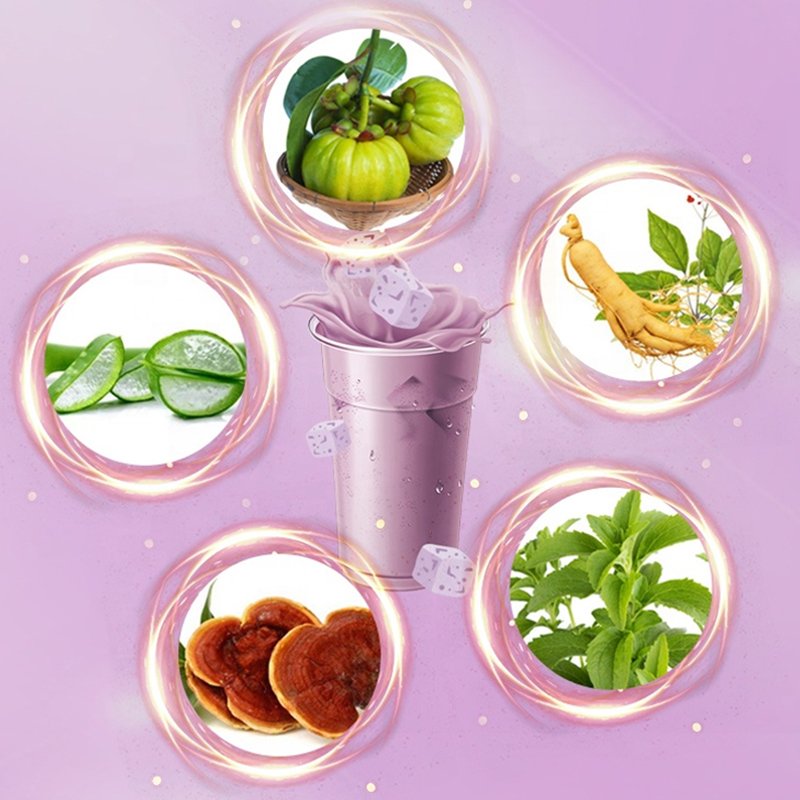 Hot-Selling OEM Taro Flavor Slimming Milk Tea Fat Burning Suppress Appetite 100 % Nature Daily Slim Milk Tea