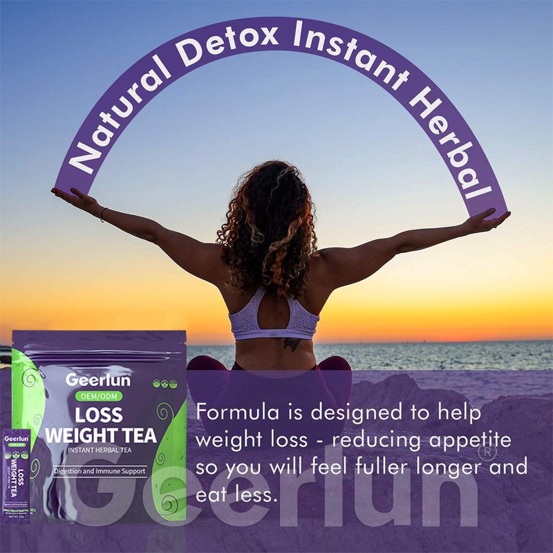 Hot New Product OEM ODM Fat Loss Supplement Beauty Flat Tummy Supplement Promotes Detoxifying Digestion Slimming Tea