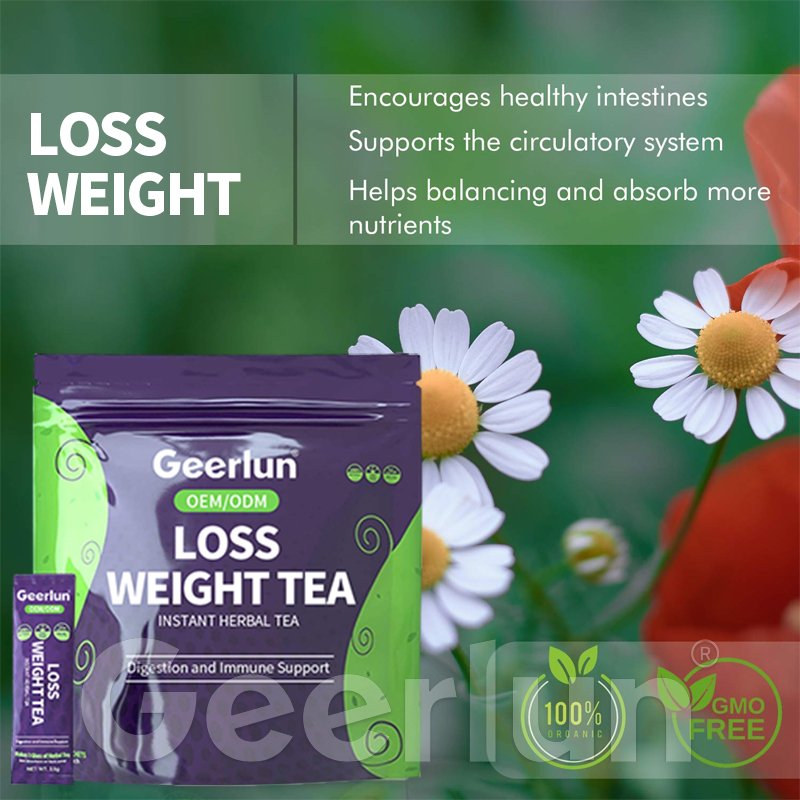 Hot New Product OEM ODM Fat Loss Supplement Beauty Flat Tummy Supplement Promotes Detoxifying Digestion Slimming Tea