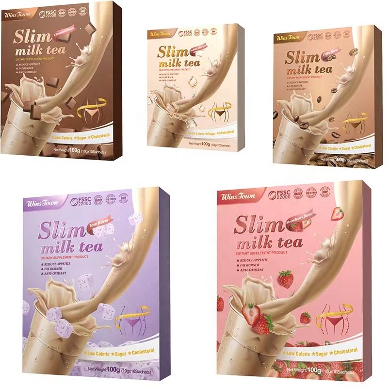 Own brand fruit-flavored meal replacement milkshake to lose weight fast to burn fat and lose weight milk tea slimming milk tea